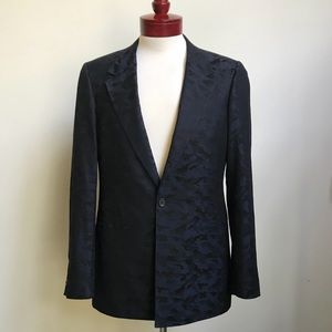 Ty-Lr blue camo print travel jacket